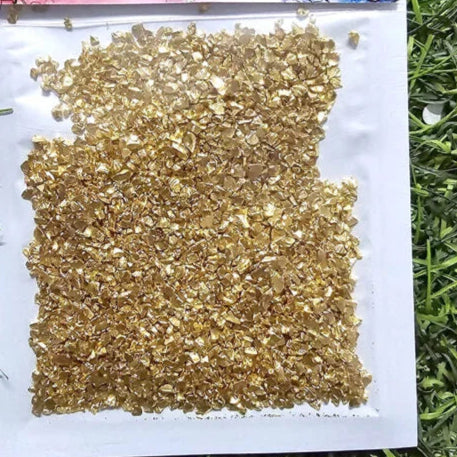 Gold - Metallic Glass Granules
