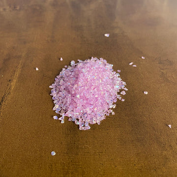 Small Pink Glass Granules
