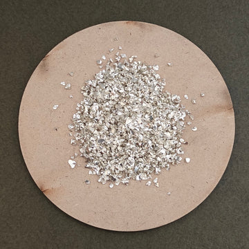 Silver - Metallic Glass Granules
