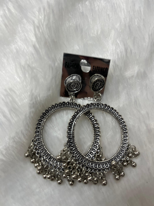 Round Jhumka Earring