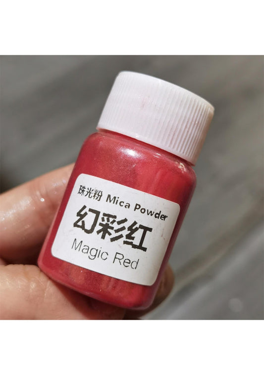 Magic Red Pearl powder(mica powder)