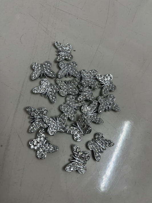 Silver Butterfly Charm(5 pcs)