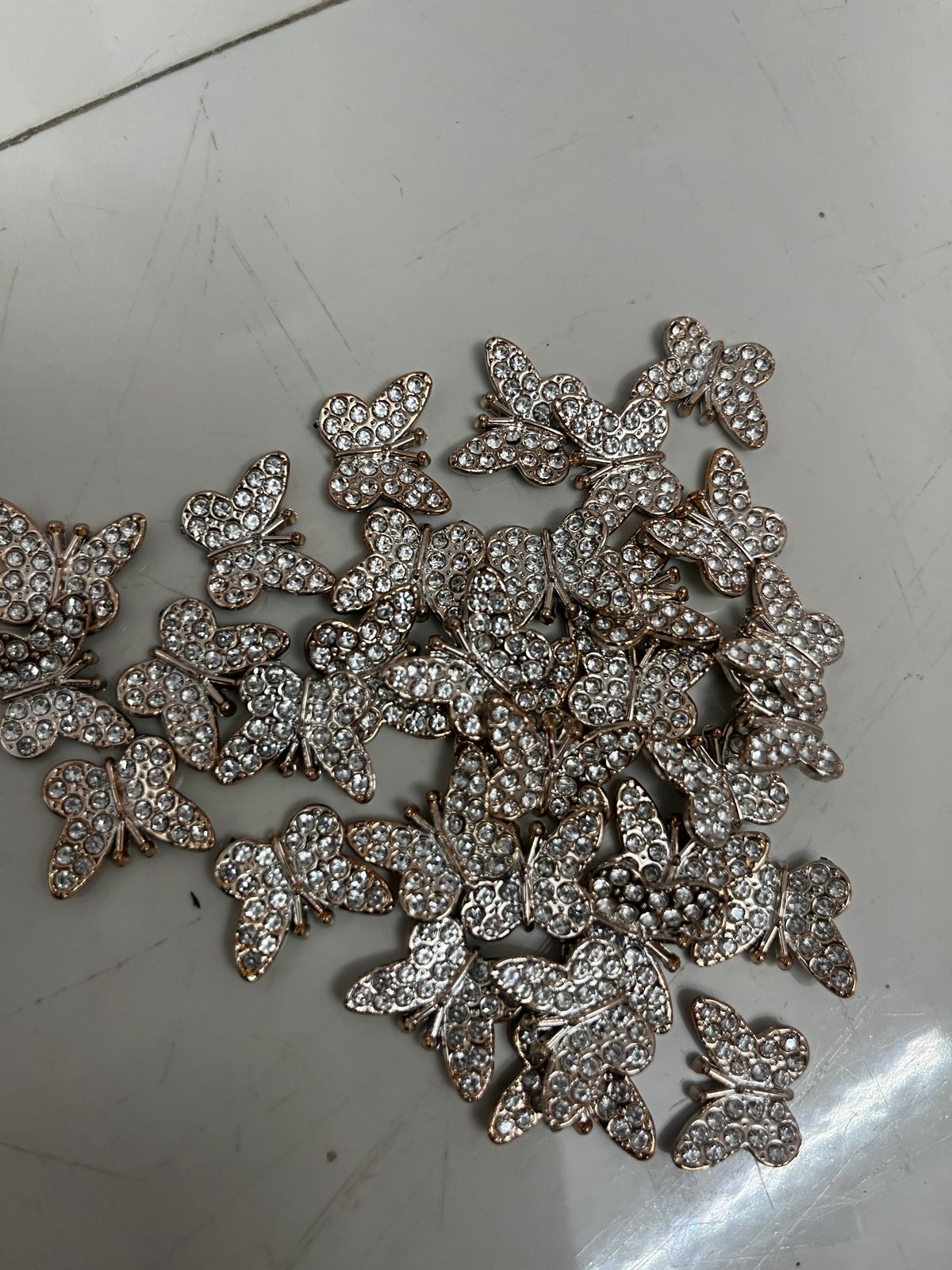 Golden Butterfly Charm(5 pcs)