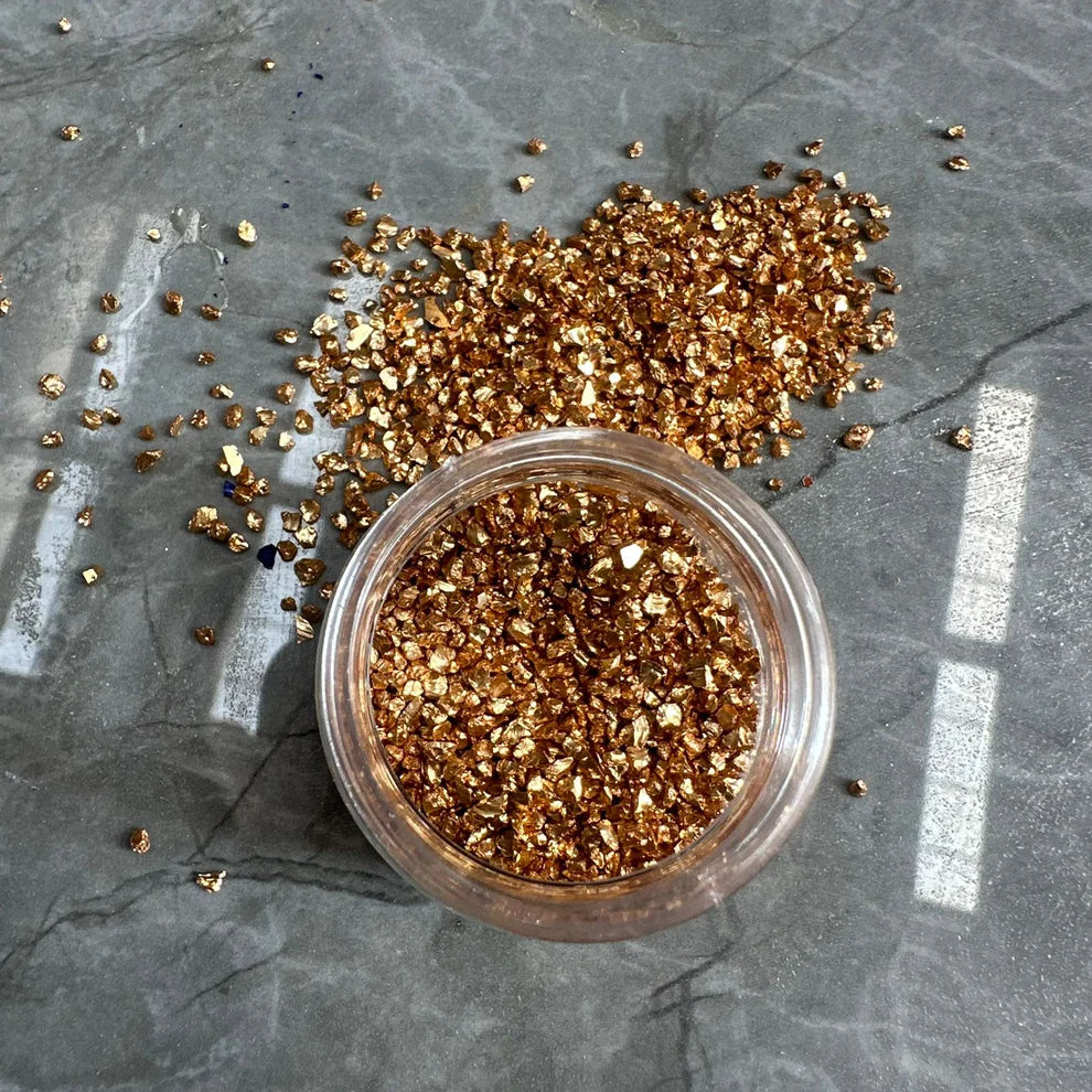 Glass granules Bronze