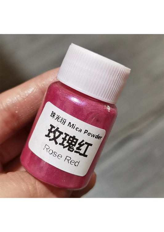 Rose Red Pearl powder(mica powder)