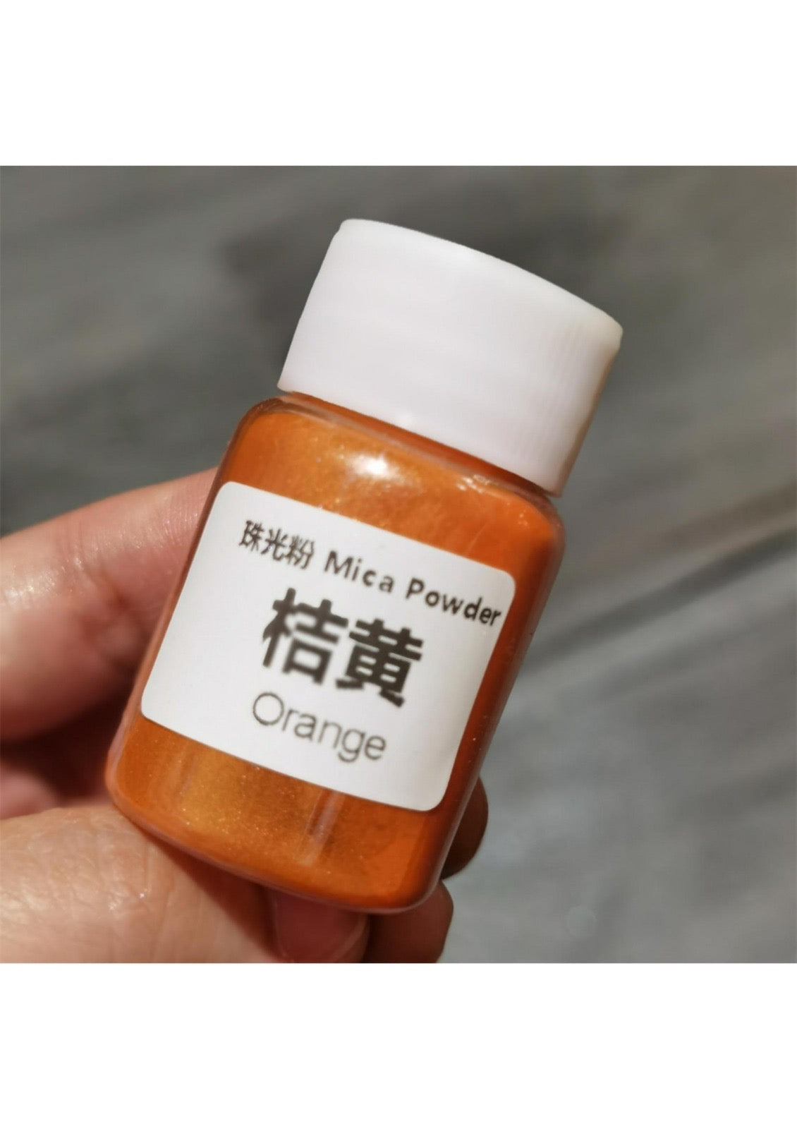 Orange Pearl powder(mica powder)