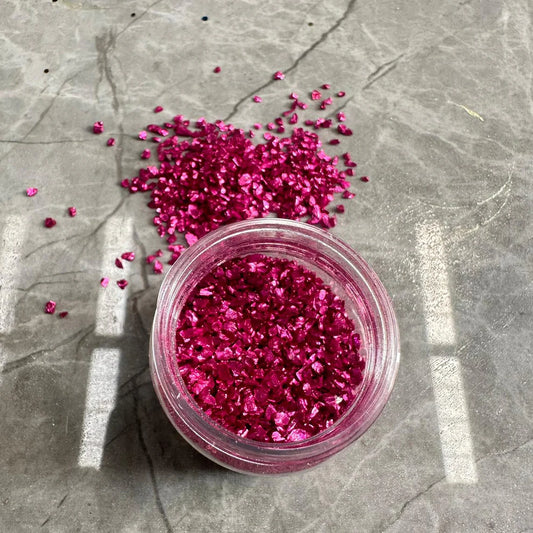 Glass granules Dark pink