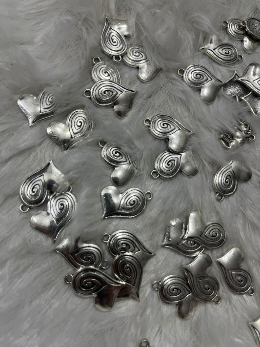 Silver beads D (1 pis)