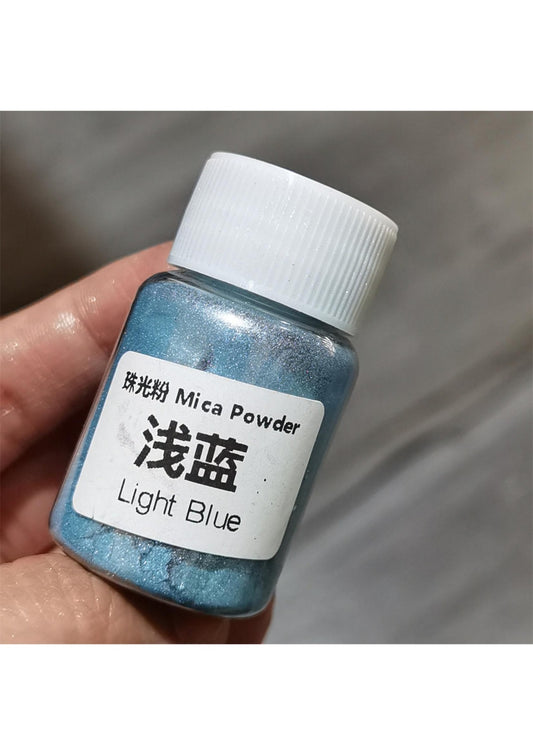 Light Blue Pearl powder(mica powder)