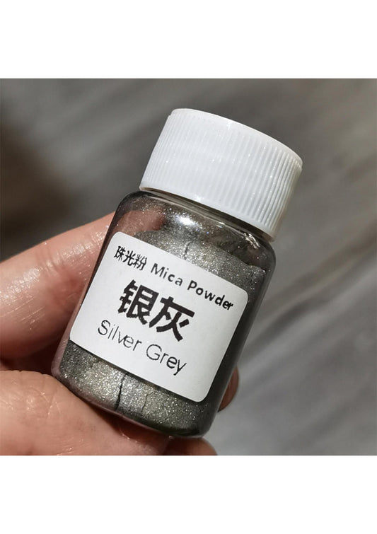 Silver Grey Pearl powder(mica powder)