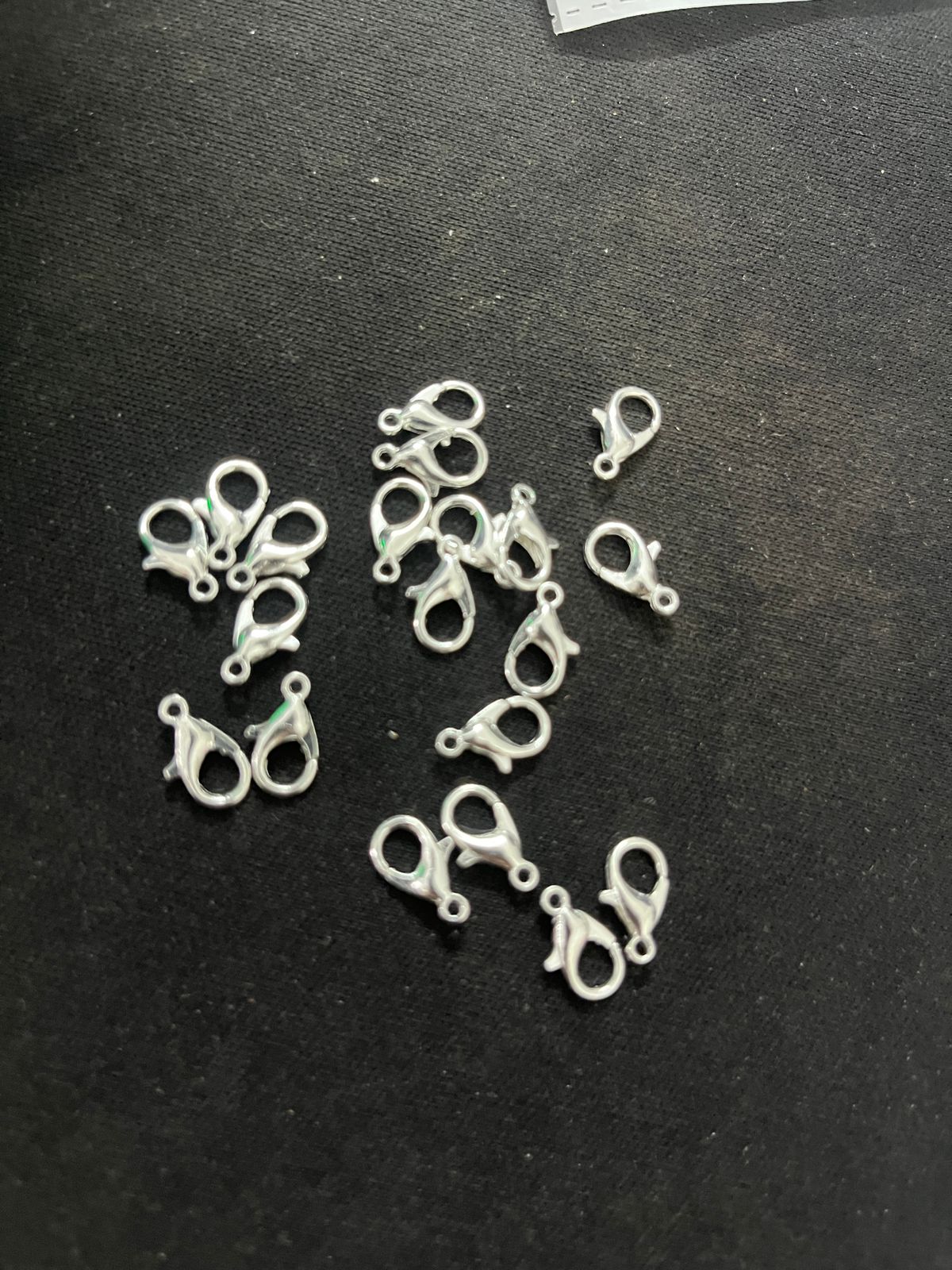 Braclet and chain hook Silver (10 pcs)