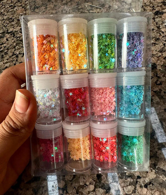 Glitter shaker combo star