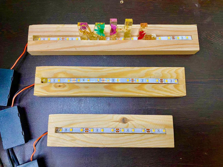 8' led base stand