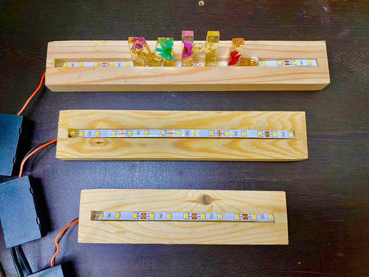 8' led base stand