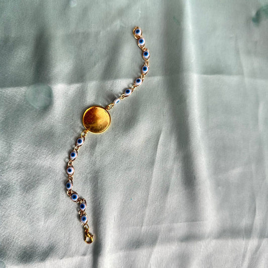 Rakhi bezel bracelet (1 pcs)