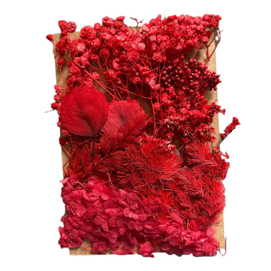 Dry flower pack all red