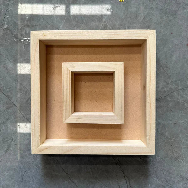 Pinewood double frame(10 inch)
